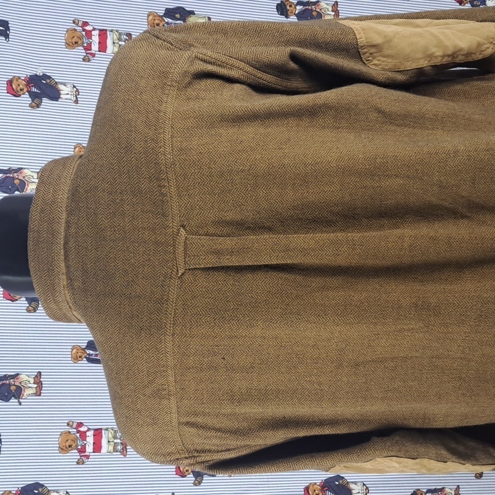 Redhead Patchwork Plaid Front Lined Brown & Orang… - image 4